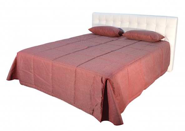 Čalouněná postel Anita 180x200, bílá, vč. matrace a úp