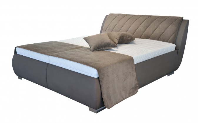 Čalouněná postel Grosseto 180x200 vč. matrace, poloh. roštu a úp