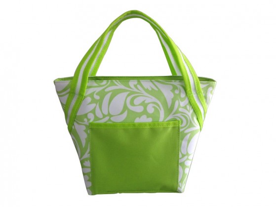 Chladící taška malá (zelená, bílá)