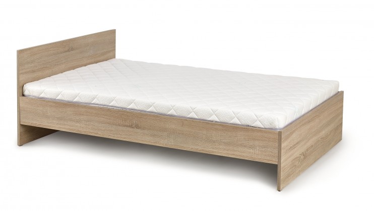 Dřevěná postel Lima 90x200 cm, dub